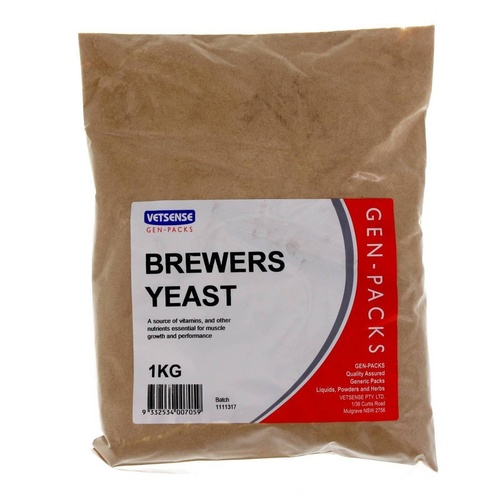 Gen Pack Brewers Yeast Animal Feed Supplement 1kg 