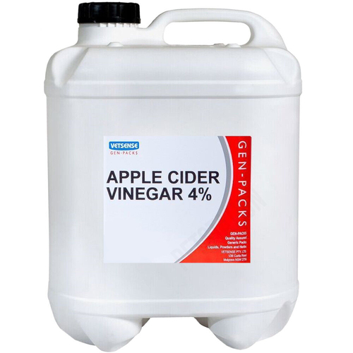 Gen Pack Apple Cider Vinegar 4% Animal Feed Supplement 20L