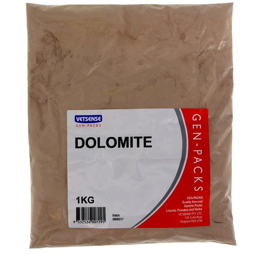 Gen Pack Dolomite Horse Feed Supplement 1kg 