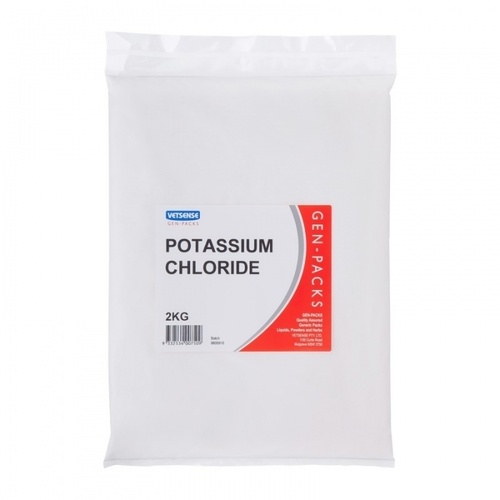 Gen Pack Potassium Chloride Horses Stress & Recovery Supplement 2kg