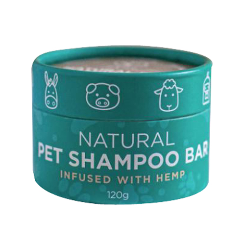 Hemp Collective Pet Grooming Shampoo Bar Infused w/ Hemp Refill 120g