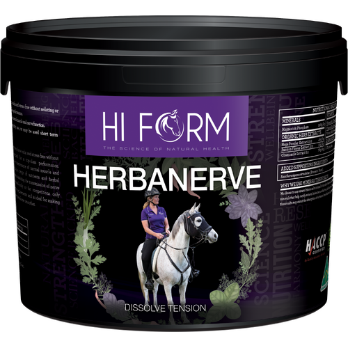 Hi Form Herbanerve Horses Dissolve Tension Supplement 250g 