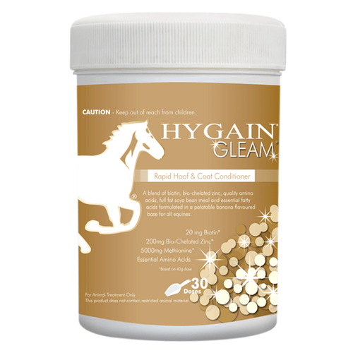 Hygain Gleam Horses Rapid Hoof & Coat Conditioner 1.2kg 