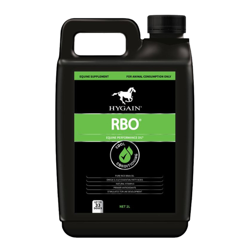 Hygain RBO Equine Performance Oil Supplement for Horses 2L