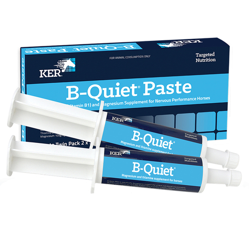 KER Equivit Be Quiet Nervous Horse Supplement Paste 2 x 30g 