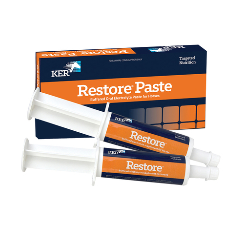 KER Equivit Restore Paste Buffered Oral Electrolyte Paste for Horses 2 x 60g