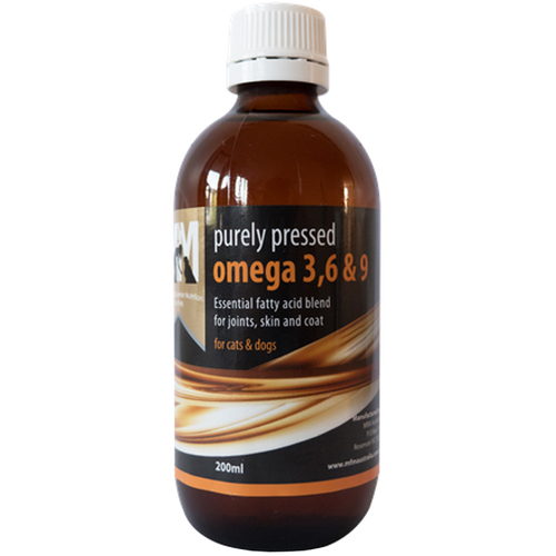 MFM Dogs & Cats Essential Fatty Acid Blend Omega Oil 200ml 