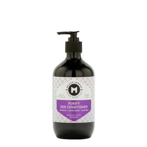 Melanie Newman Purify Dog Conditioner Charcoal Sandalwood & Lavender 500ml