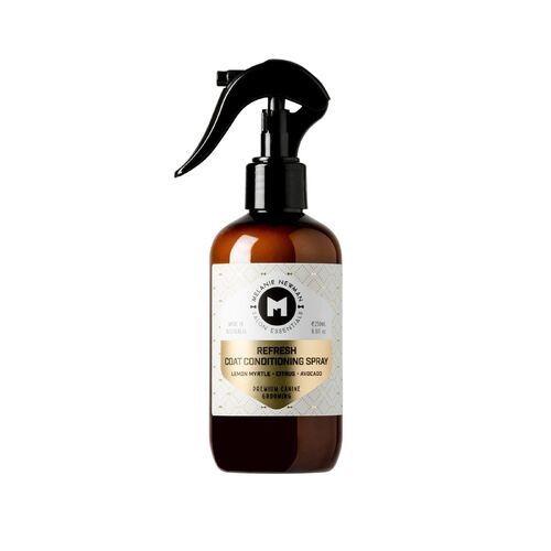 Melanie Newman Refresh Coat Conditioner Spray for Dogs Lemon Myrtle 250ml