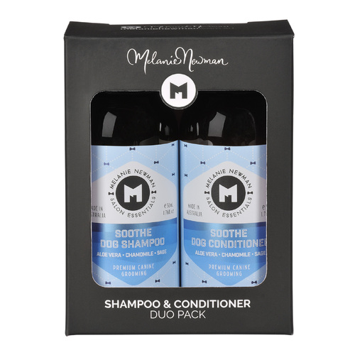 Melanie Newman Soothe Shampoo & Conditioner for Dogs Duo Pack 50ml