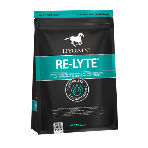 Hygain Re-lyte Electrolyte Replenishment Supplement for Horses 1.2kg