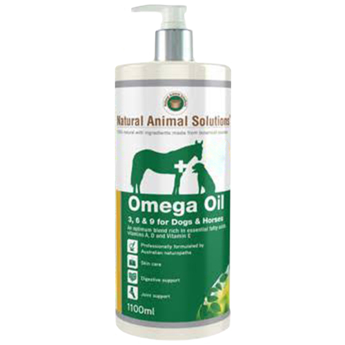 NAS Omega Oil Dog & Horse Treatment Oil 1L 