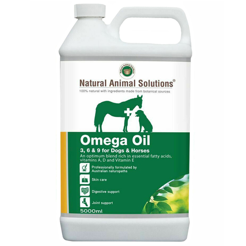 NAS Omega Oil Dog & Horse Treatment Oil 5L 