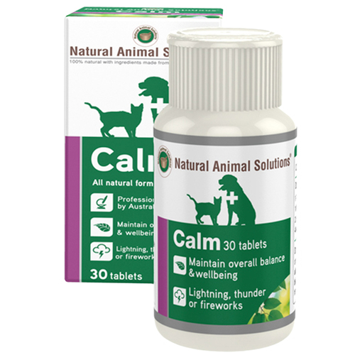 NAS Calm Pet Anxiety Solution Tablets 30 Pack