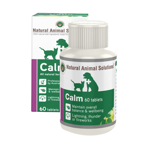 NAS Calm Tablets for Dogs & Cats 60 Pack