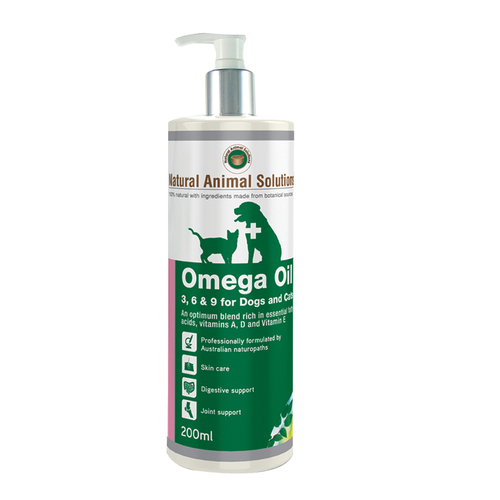 NAS Omega Oil 3 6 & 9 for Dogs & Cats 200ml