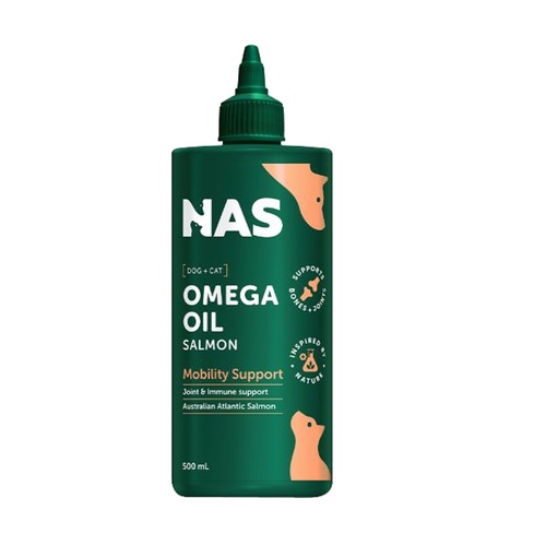 NAS Omega Oil Salmon Joint & Mobility Support for Dogs & Cats 500ml