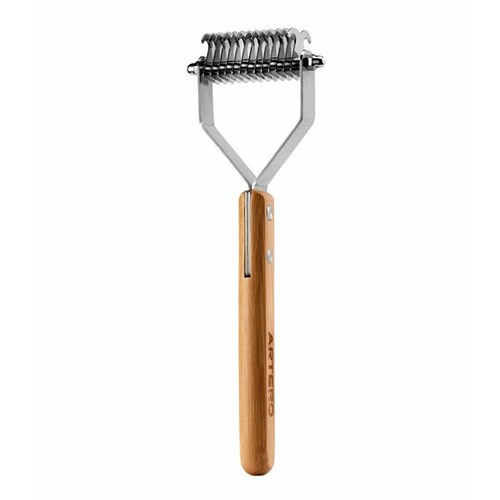 Artero Nature Collection Double Sided Undercoat Rake for Dogs Medium 13-7