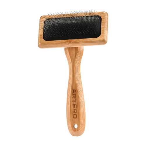 Artero Nature Collection Universal Firm Pin Slicker Brush for Dogs & Cats Small