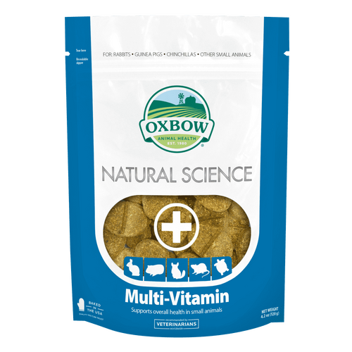 Oxbow Natural Science Multi-Vitamin Supplement for Small Animals 120g