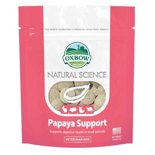 Oxbow Natural Science Papaya Support Supplement for Small Animals 33g