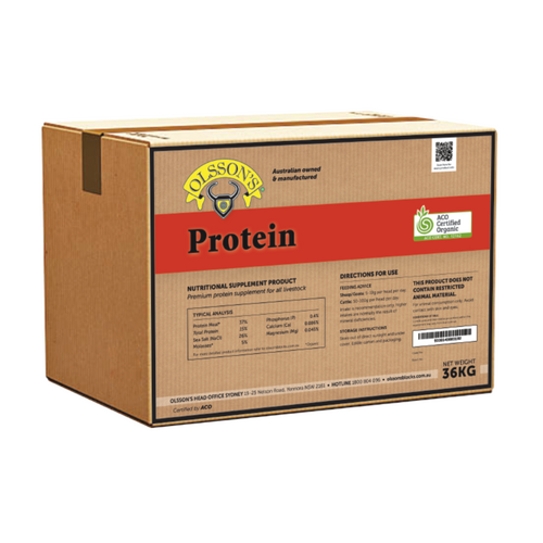 Olsson Organic Protein Nutritional Supplement for Livestock 18kg