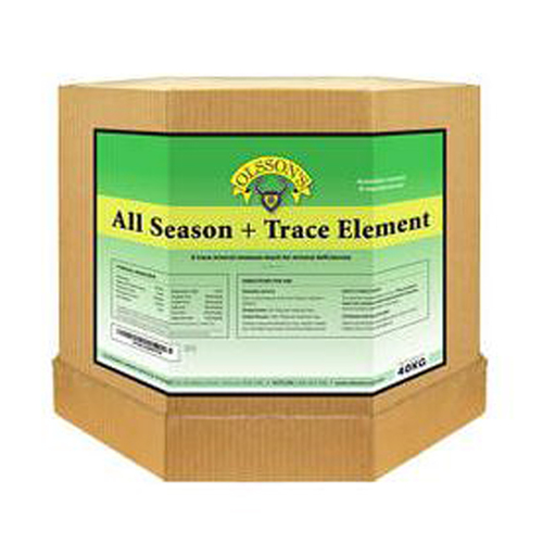 Olsson All Seasons + Trace Element Salt Lick Livestock Feed Supplement 15kg