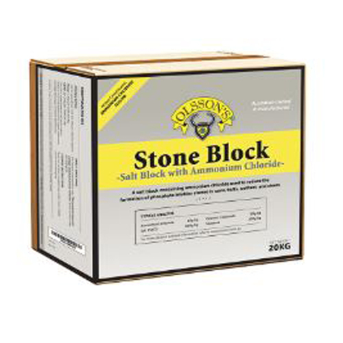 Olssons Stone Block Bladder Treatment Livestock Supplement 20kg