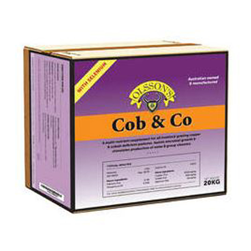 Olsson Cob & Co + Selenium Cattle & Sheep Feed Supplement 20kg
