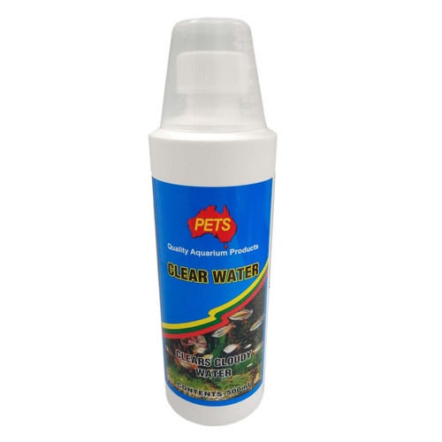 Pets Aquarium Clear Water Treatment on Cold Freshwater Aquariums 500ml