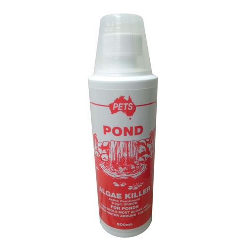 Pets Pond Algae Killer Water Treatment with Measuring Cup 500ml