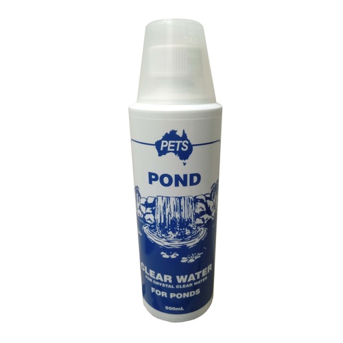 Pets Pond Clear Water with Measuring Cup for Freshwater Ponds 500ml
