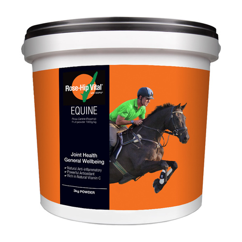 Rose-Hip Vital Equine Horses Joint Health & Antioxidant Powder 3kg 