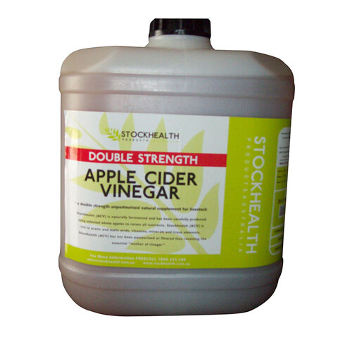 Stockhealth Apple Cider Vinegar Double Strength Livestock Supplement 5L