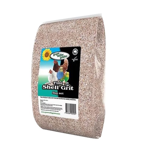 Green Valley Shell Grit Fine for Birds Racing Pigeon & Budgies 5kg