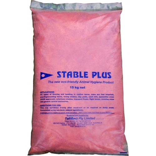 TuffRock Stable Plus for Fresh Non-toxic Safe Horse Stable 15kg 