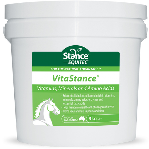 Stance Equitec Vitastance All in One Vitamin & Mineral Horse Supplement 3kg