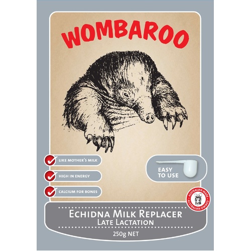 Wombaroo Echidna Milk Replacer Late Lactation High Protein 250g