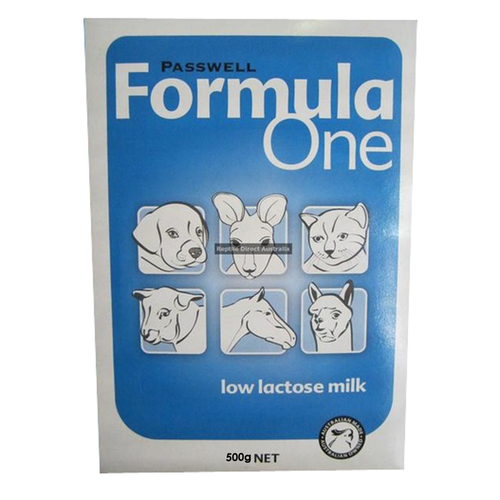 Wombaroo Formula One Low Lactose Milk for Puppies Kittens & Lambs 500g
