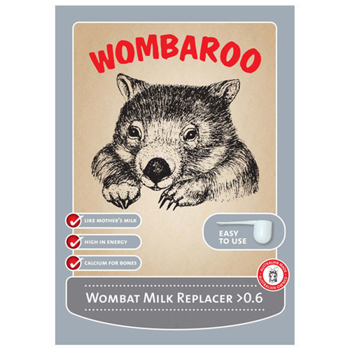 Wombaroo Wombat Joey Milk Replacer Substitute >0.6 1.25kg