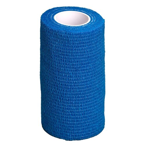 GlobalFlex Easy Rip Cohesive Bandage for Pets Blue 10cm x 4.5m