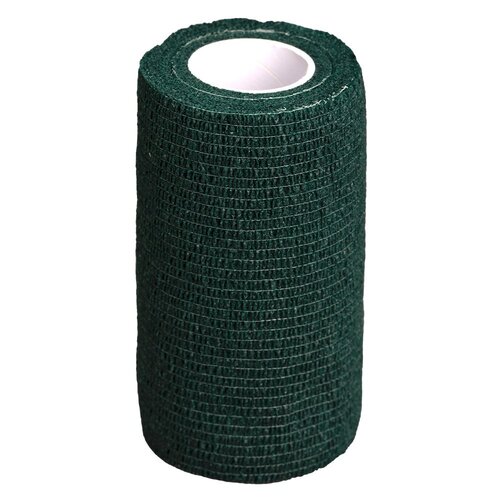 GlobalFlex Easy Rip Cohesive Bandage for Pets Hunter Green 10cm x 4.5m
