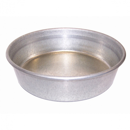 iPetz Galvanised Multipurpose Animal Dish 8 Inch 