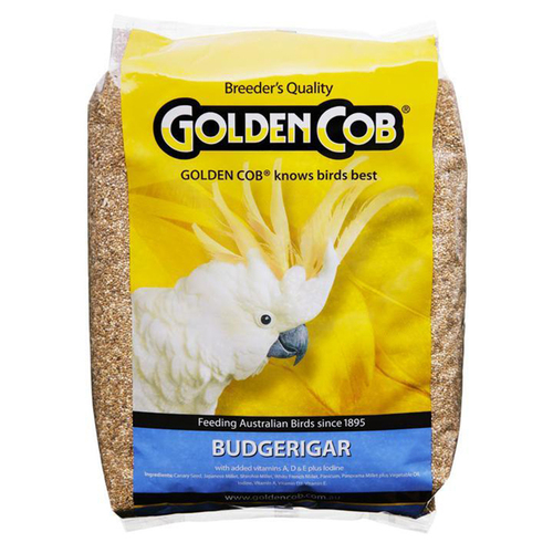 Golden Cob Budgie Nutritious Seed Mix Food 5kg