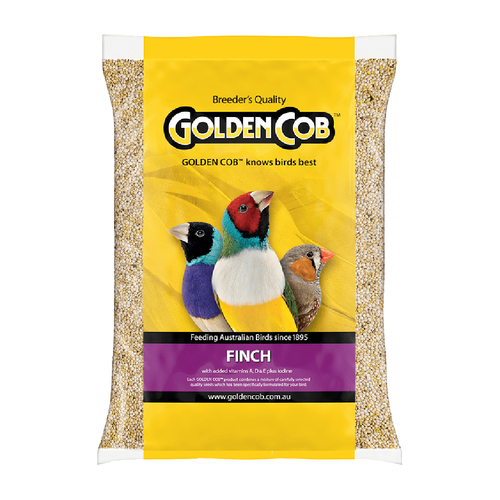 Golden Cob Finch Mix Nutritious Feed Supplement for Birds 10kg