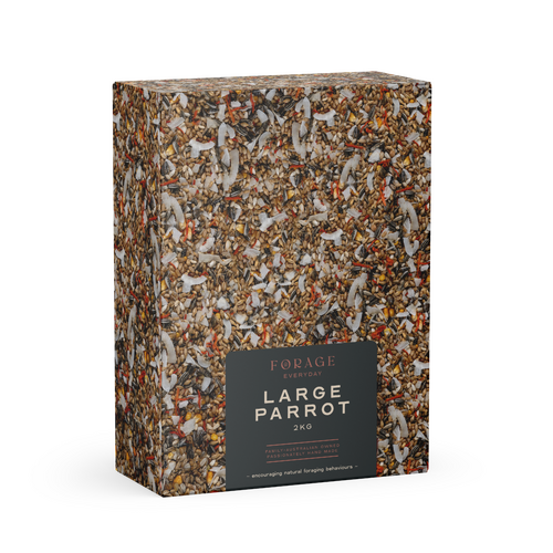 Forage Gourmet Seed Co Everyday Large Parrot Hand-Made Bird Seed 2kg