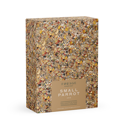 Forage Gourmet Seed Co Everyday Small Parrot Premium Bird Seed 2kg