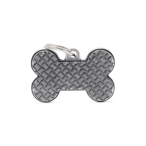 My Family Bronx Bone Platform Pet Tag Collar Accessory Large