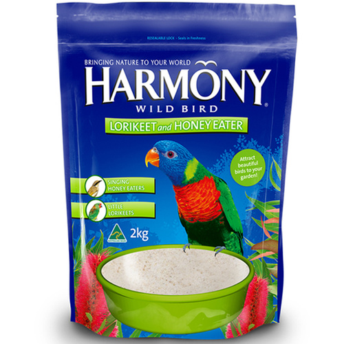 Harmony Lorikeet & Honey Eater Mix Food 2kg 