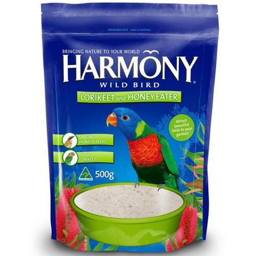 Harmony Lorikeet & Honey Eater Mix Food 5 x 500g